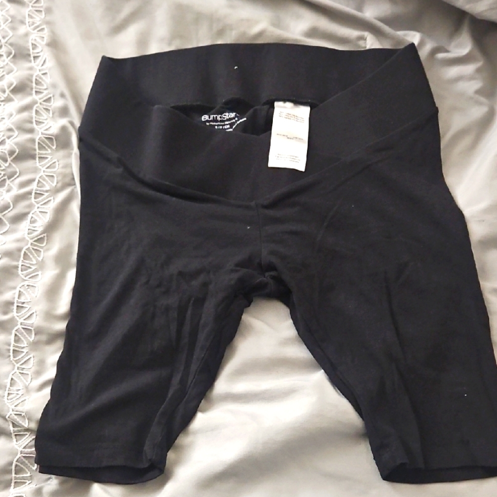 Small Maternity BumpStart Classic‎ Black Shorts